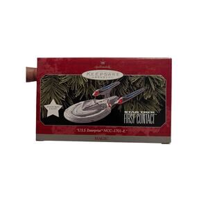 Star Trek First Contact U.S.S. Enterprise Hallmark Keepsake